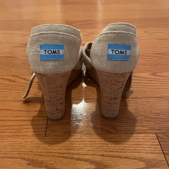 Tom’s sierra wedge heel sandals - Picture 3 of 4